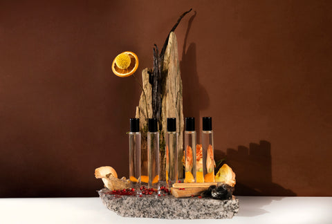 Rosewood & Amber Resin