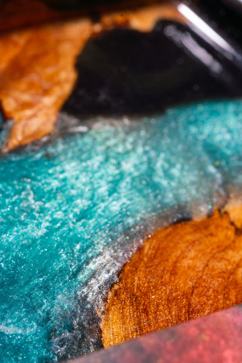 Hand Carved Rolling Tray
