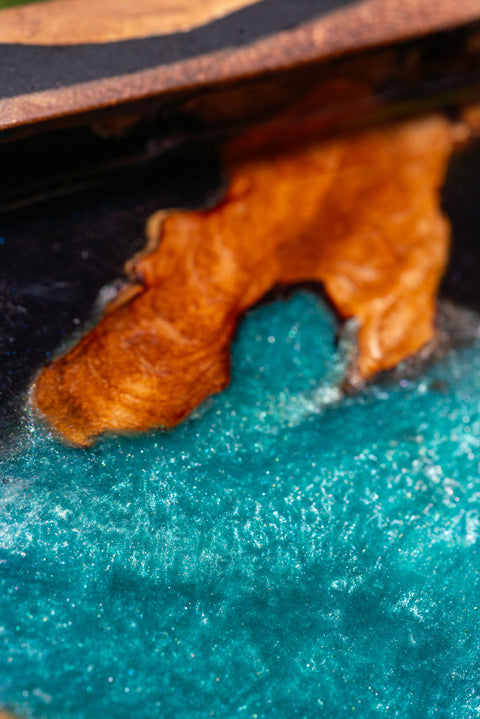 Hand Carved Rolling Tray