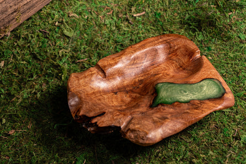 Hand Carved Ash Tray